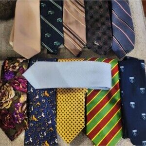 Lot 11 Ties #Silk Italy Claybrooke Richman Bros Philippe Chaps .... #Neckties